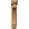 Ekena Millwork Legacy Arts and Crafts Rough Sawn Bracket w/ Offset Brace, Western Red Cedar, 6"W x 26"D x 30"H BKT0604X26X30LEC03RWR - alternate 4